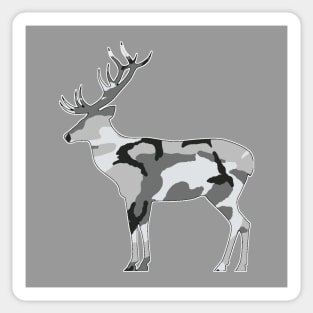 Camo Deer - 5 Sticker